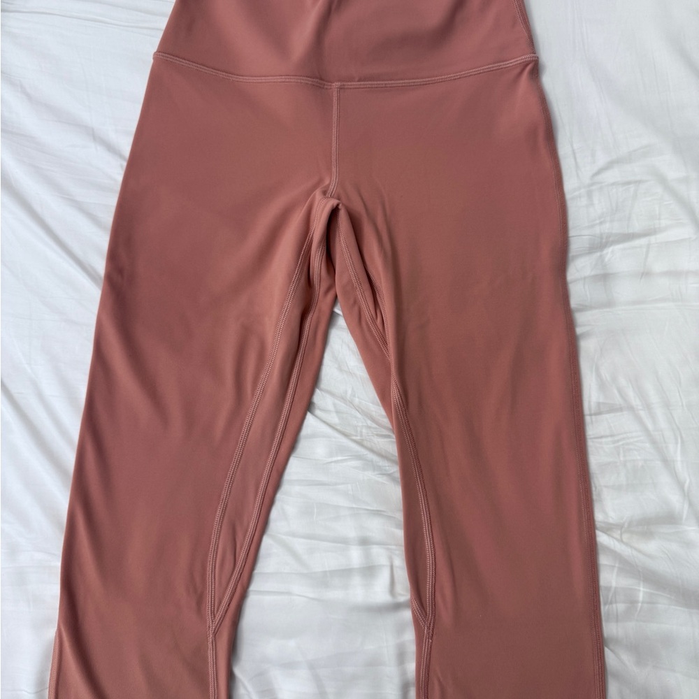 Burnt orange mauve lululemon align legging 25 inch
